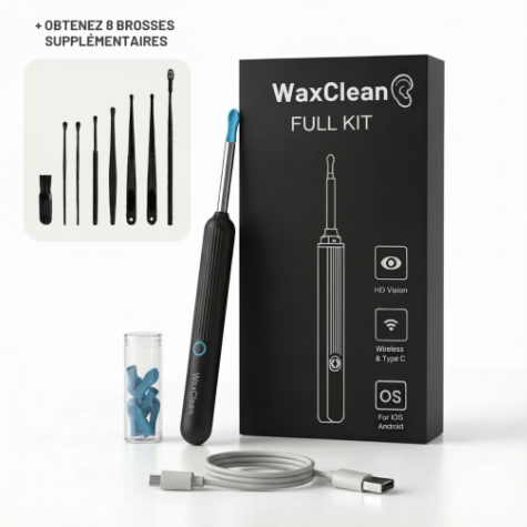 2x WaxClean™ – Kit Complet